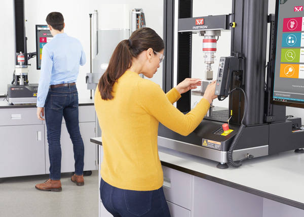 Universal Testing Machines in a Materials Laboratory