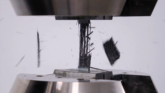 Explosive Composite Break Under Tensile Force | Instron
