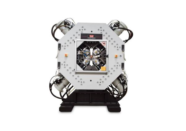 Planar Biaxial Cruciform System for High Cycle Fatigue of Metals