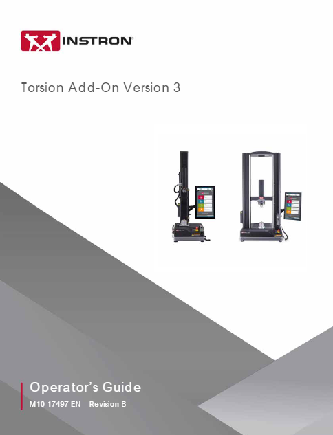 Torsion Add-On Version 3 Operator’s Guide